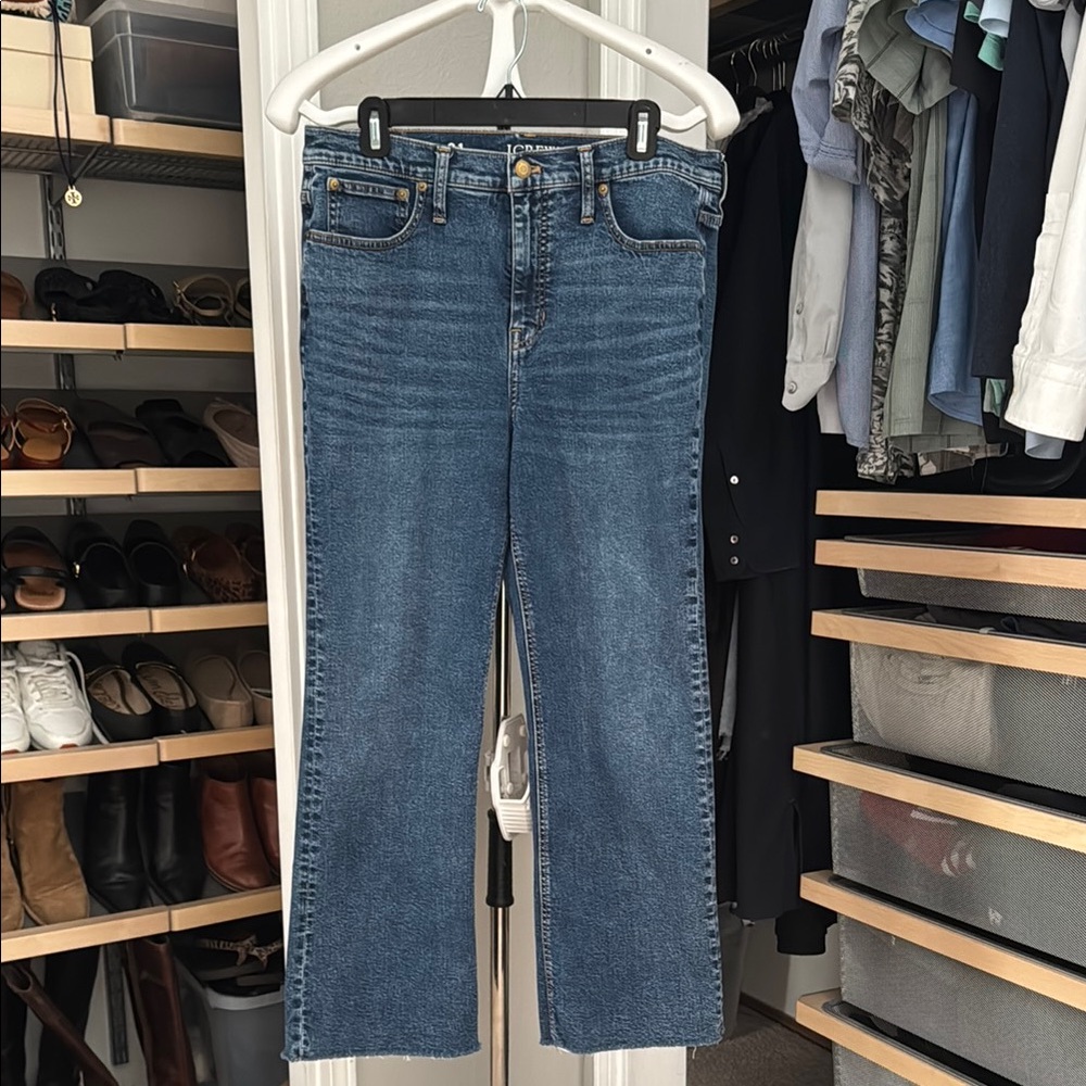✨J. Crew✨ Blue Slim Demi Boot Jeans